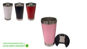 COPO INOX TERMICO C/ ABRIDOR 500ML A03769